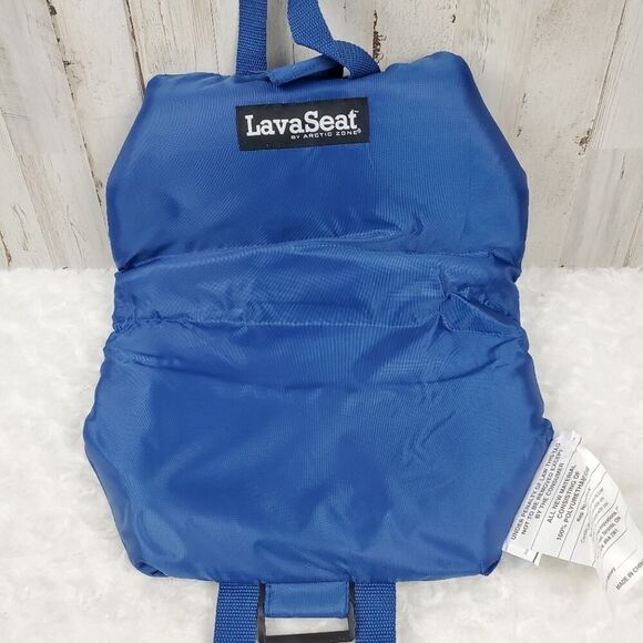 Lava Seat Heated Cushion Blue - Picture 3 of 8